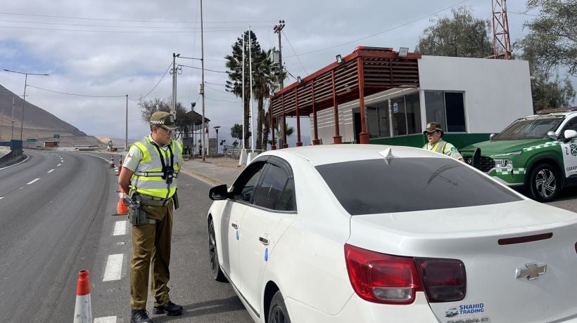 Detienen a 64 personas durante el fin de semana en Tarapacá