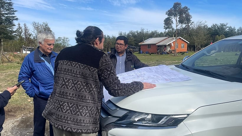 Comenzó proyecto de electrificación rural en sector Empalme de Maullín