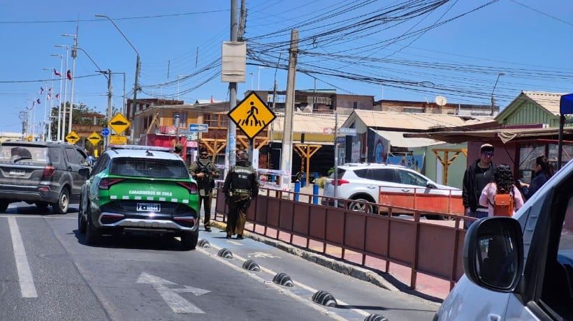 Detienen a sujeto que ingresa con cuchillo a escuela en Mejillones