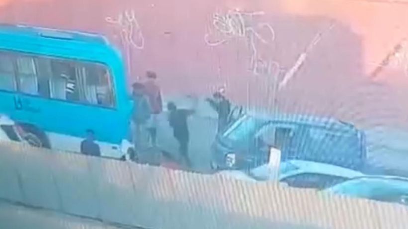 [VIDEO] En prisión quedó sujeto que lanzó motor robado a trabajador en Alto Hospicio