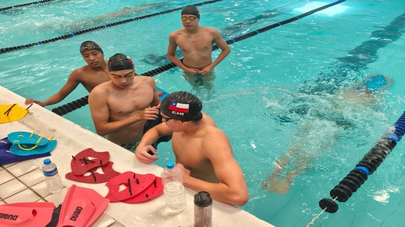Nadador hospiciano Benjamín Castro se prepara en Brasil para el Sudamericano Juvenil de Aguas Abiertas