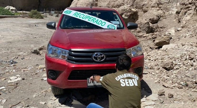 Van 107 detenidos por robo de vehículos y receptación en provincia El Loa