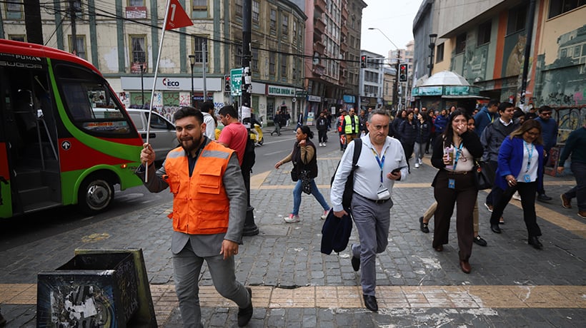 [FOTOS] Con importante participación y sin inconvenientes se desarrolló el simulacro de sismo-tsunami en la Región de Valparaíso