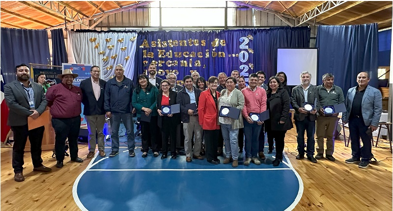 SLEP Valdivia celebró a asistentes de la educación en la provincia