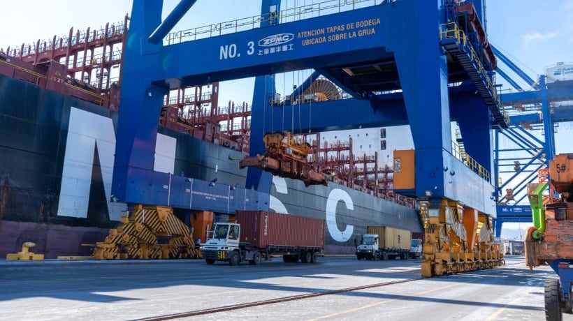 Puerto Coronel se posiciona como el terminal de contenedores con el mejor desempeño en Chile y queda en la posición 40 a nivel mundial
