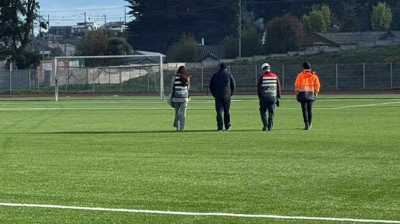 Avanzan exitosamente los trabajos en el Estadio Municipal Joel Fritz