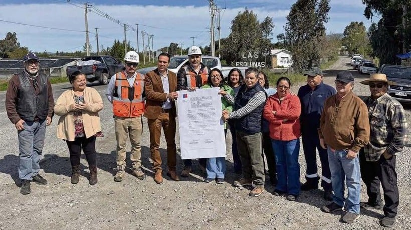 Parten obras de conservación pendiente de la ruta N-48-O Bulnes - Quillón