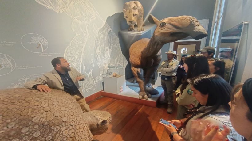 Guardaparques de Tarapacá celebraron su día con visita patrimonial al Museo Regional de Iquique