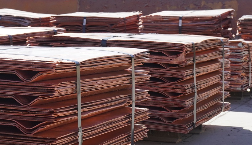 Cobre cerró semana con tendencia al alza: US$4,77 la libra con salto de 0,79%