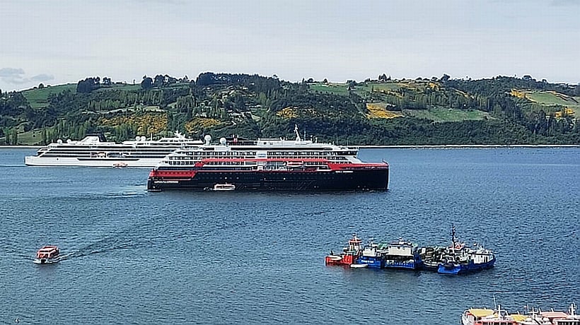 Temporada de cruceros proyecta 20 recaladas en Castro y Quemchi