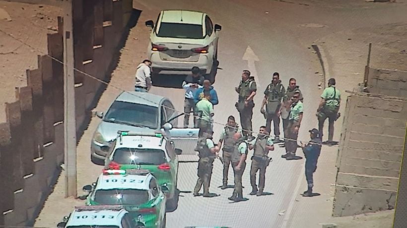 [VIDEO] Registran persecución policial de sujeto en Alto Hospicio: robó dinero en Iquique