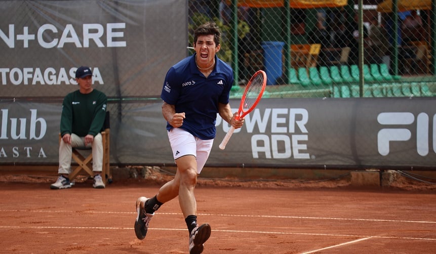 Cristian Garín pasó a semifinales y queda listo cuadro para definir Challenger Antofagasta 2025