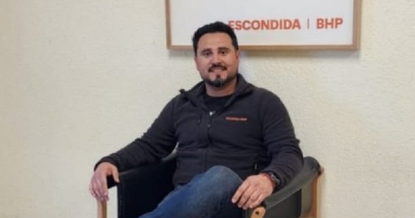 Sebastián Liberona es el nuevo presidente del Sindicato N°1 de Escondida: derrotó a su 'histórico' líder Patricio Tapia