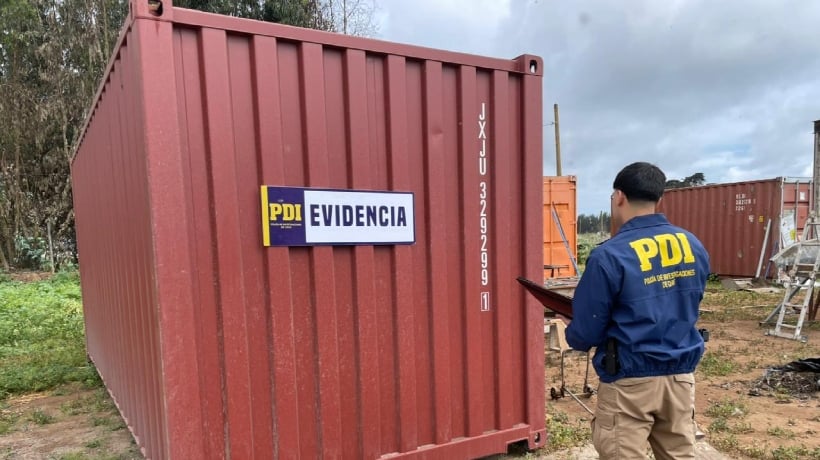 Recuperan contenedores robados en San Antonio y detuvieron a un implicado