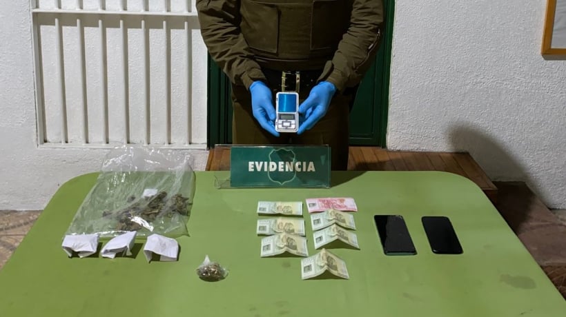 Microtraficante fue detenido con droga en Puerto Montt pese a tener una medida cautelar
