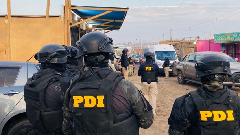 Arica lidera ciftas delitos asociados a crimen organizado a nivel país