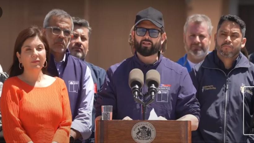 [VIDEO] Presidente Boric anuncia reforma constitucional para poder desplegar a las Fuerzas Armadas en la frontera