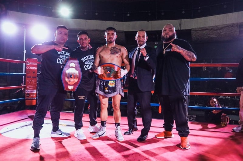 Valdiviano “Lobo” Fontanilla sube a lo más alto del boxeo profesional chileno
