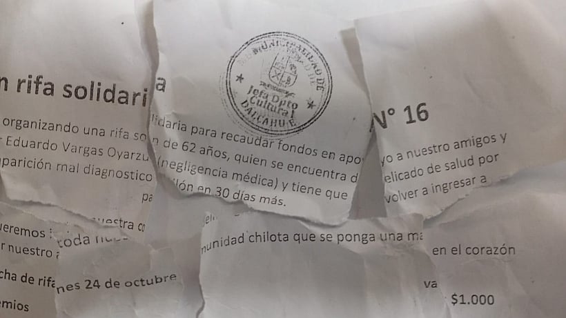 Instaron a denunciar venta de rifa ilegal en Dalcahue Instaron a denunciar venta de rifa ilegal en Dalcahue