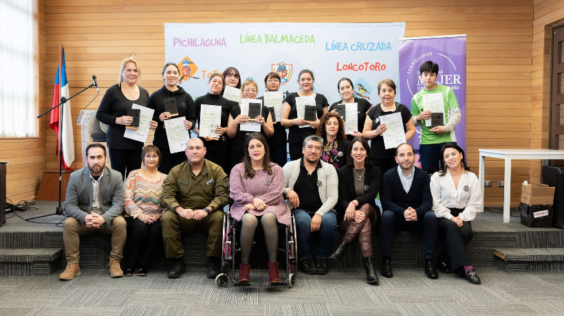 Con éxito se realizó el cierre del taller de defensa personal en Llanquihue