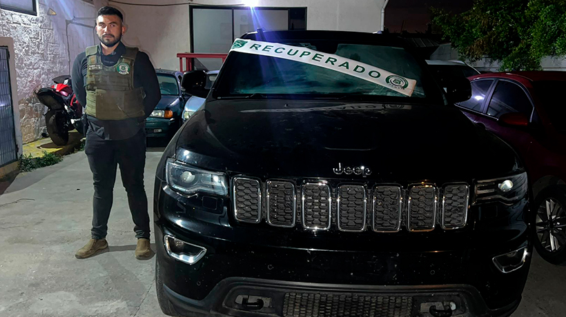 Un detenido por posesión de vehículo con encargo por robo en Concón