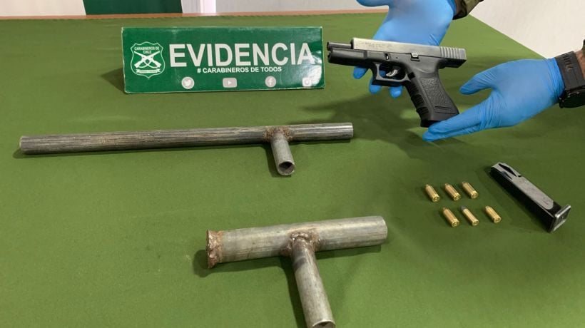 Armas de fabricación artesanal y drogas fueron incautadas en procedimiento a casa búnker realizado en Los Ángeles Armas de fabricación artesanal y drogas fueron incautadas en procedimiento a casa búnker realizado en Los Ángeles