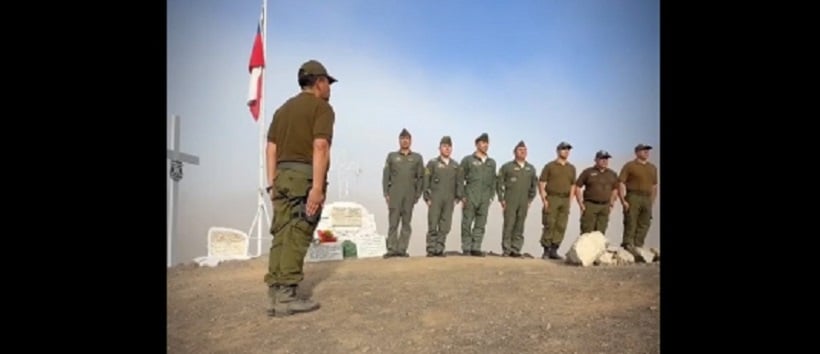A 24 años de la tragedia: Carabineros rindió homenaje a los seis mártires de accidente aéreo en sector La Chimba A 24 años de la tragedia: Carabineros rindió homenaje a los seis mártires de accidente aéreo en sector La Chimba
