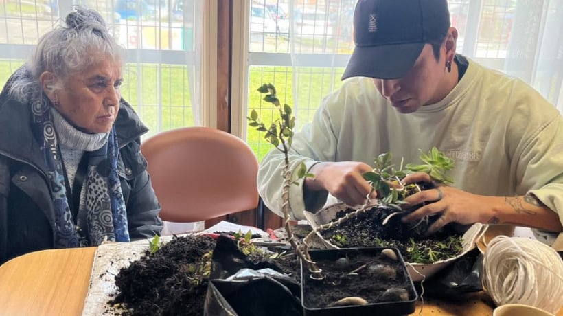 Personas mayores de Puerto Montt fortalecieron conocimientos en cultivo agroecológico y jardinería