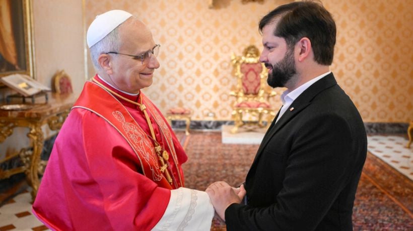 Presidente Boric se reunió con el Papa León XIV en el Vaticano