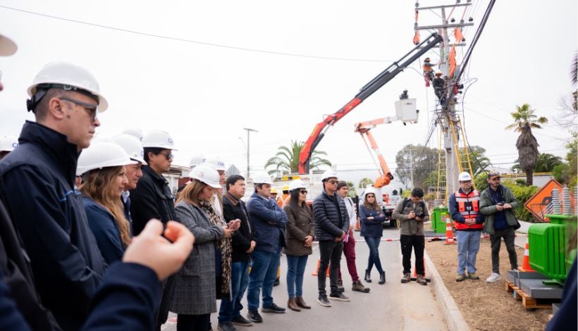 Instalan primer transformador verde en Papudo