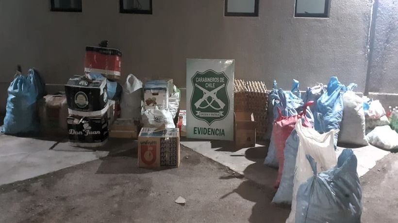 Detienen a hombre y decomisan más de mil 400 unidades de huevos en Tarapacá