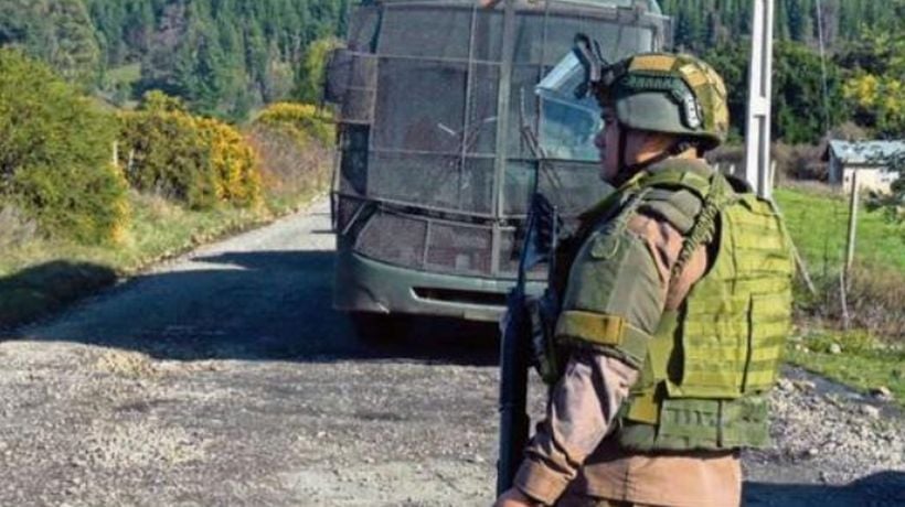 Fiscal confirmó utilización de armamento de guerra en ataque incendiario de Ercilla