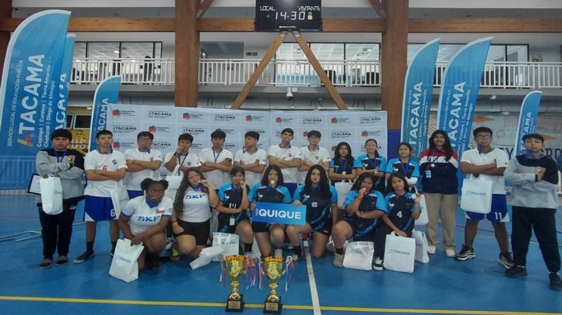 Estudiantes de Iquique obtienen primer lugar de handball en las Olimpiadas Deportivas Zona Norte Estudiantes de Iquique obtienen primer lugar de handball en las Olimpiadas Deportivas Zona Norte