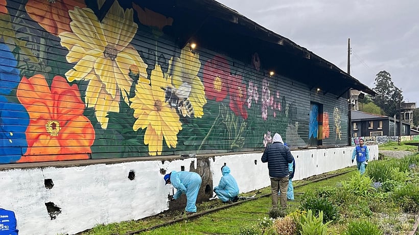 Galpón Estación de Puerto Varas estrenó una renovada fachada Galpón Estación de Puerto Varas estrenó una renovada fachada