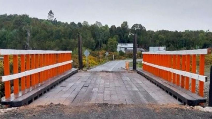 Puente "La Poza 1" de Hualaihué se reconstruido y listo para su uso Puente "La Poza 1" de Hualaihué se reconstruido y listo para su uso
