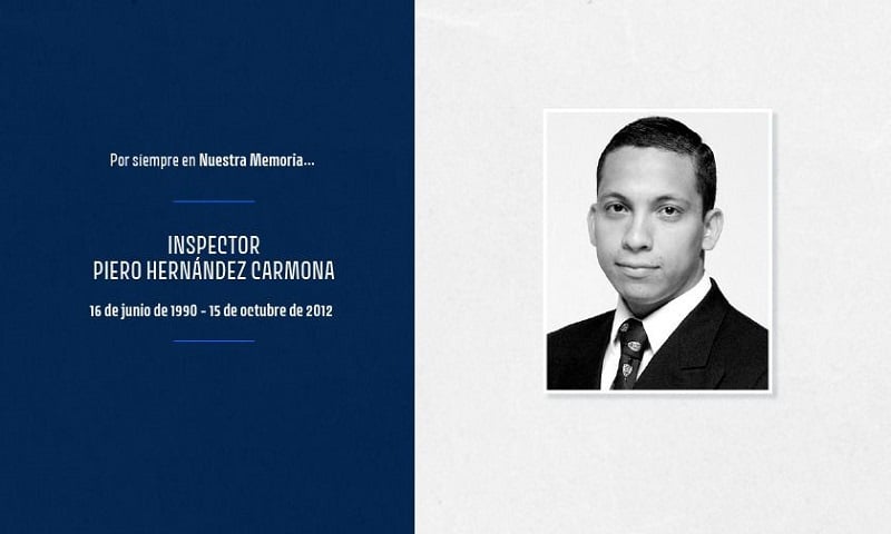 PDI recuerda a mártir riobuenino Piero Hernández PDI recuerda a mártir riobuenino Piero Hernández