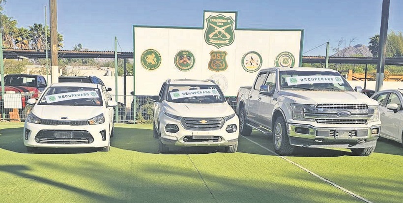 Operativo en puntos críticos: Cinco detenidos por conducir vehículos robados en Copiapó Operativo en puntos críticos: Cinco detenidos por conducir vehículos robados en Copiapó