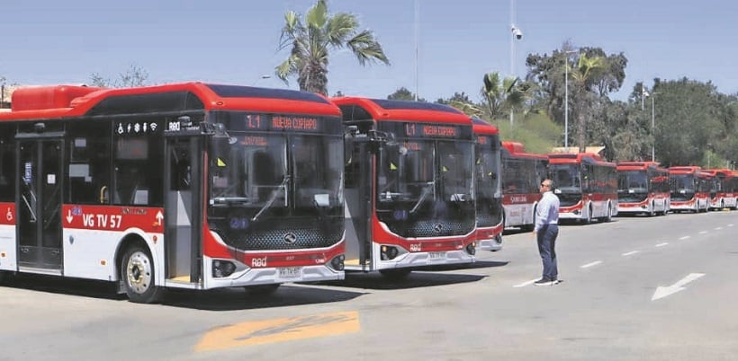 Parte electromovilidad en Copiapó: 121 buses inician recorridos y marcan hito en transporte urbano Parte electromovilidad en Copiapó: 121 buses inician recorridos y marcan hito en transporte urbano