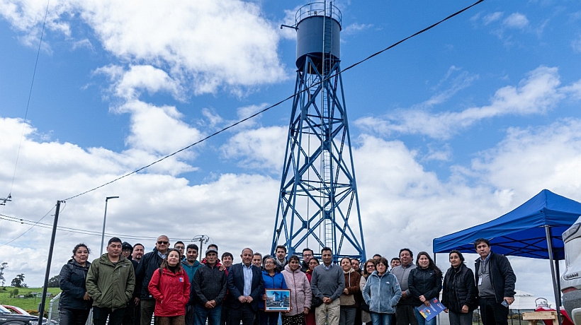 Nuevo Servicio Sanitario Rural ya entrega agua a 90 familias de Puqueldón Nuevo Servicio Sanitario Rural ya entrega agua a 90 familias de Puqueldón