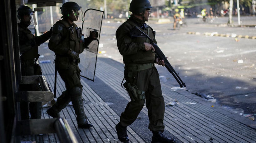 Fiscalía: Más de 35 mil delitos durante estallido social: lideraron violencia institucional y contra propiedad Fiscalía: Más de 35 mil delitos durante estallido social: lideraron violencia institucional y contra propiedad