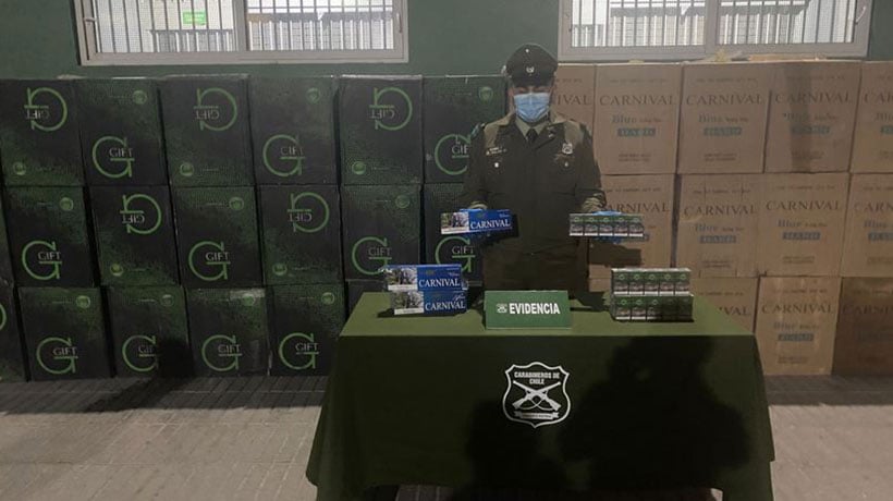 Detienen a un boliviano por conducir camión sin licencia y contrabando de cigarrillo en Santa María Detienen a un boliviano por conducir camión sin licencia y contrabando de cigarrillo en Santa María