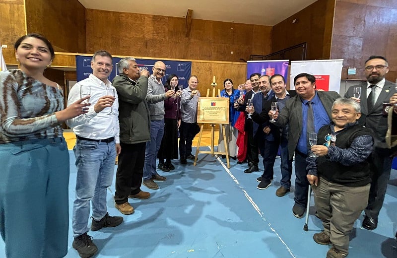 MOP inaugura ampliación de servicio sanitario rural de Mehuín que ahora dota de agua potable a 1.014 familias MOP inaugura ampliación de servicio sanitario rural de Mehuín que ahora dota de agua potable a 1.014 familias