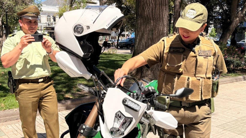San Felipe entregó dos nuevas motocicletas a Carabineros de la comuna San Felipe entregó dos nuevas motocicletas a Carabineros de la comuna