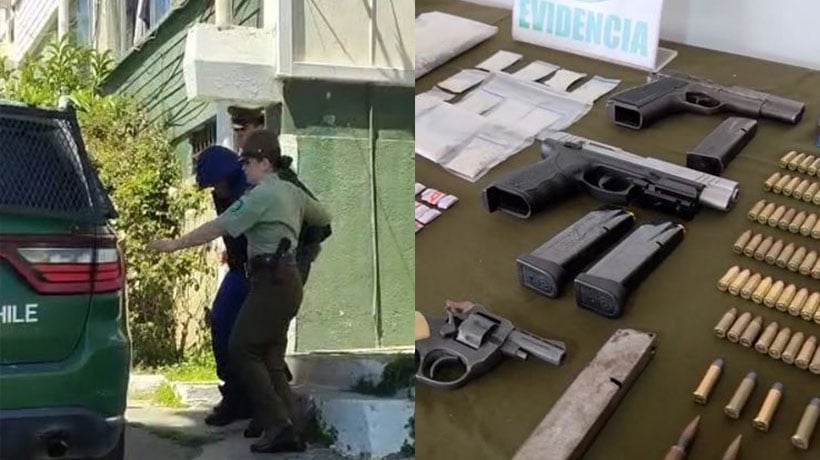 Capturan al “Guatón Daniel” por homicidio en Valparaíso: se incautó armas de fuego y drogas Capturan al “Guatón Daniel” por homicidio en Valparaíso: se incautó armas de fuego y drogas