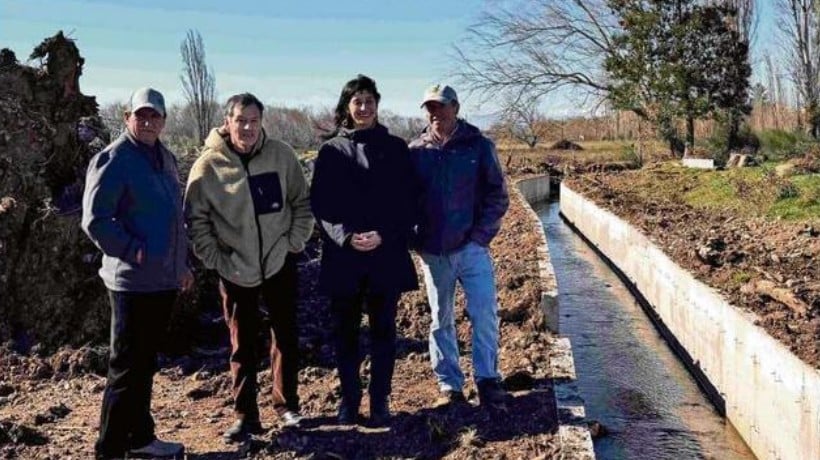 Canal PalPal en Bulnes finaliza cuarta etapa de mejoramiento Canal PalPal en Bulnes finaliza cuarta etapa de mejoramiento