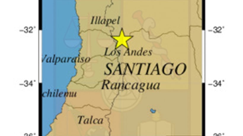 Sismo de 5.0° se percibió en la Región de Valparaíso Sismo de 5.0° se percibió en la Región de Valparaíso