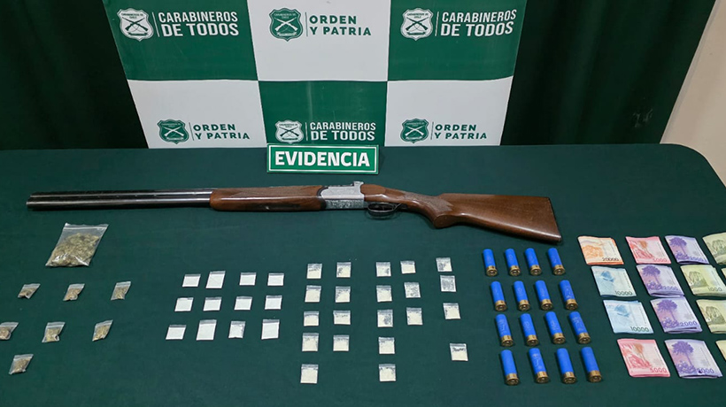 En prisión preventiva quedan tres de los cinco detenidos por microtráfico de drogas en sector Francke de Osorno