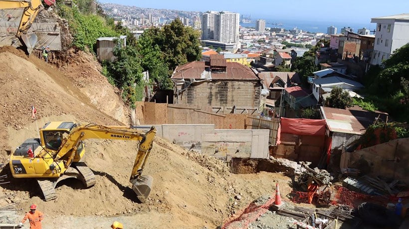 Obra del proyecto habitacional Altos de Merced en Valparaíso supera el 13% de avance Obra del proyecto habitacional Altos de Merced en Valparaíso supera el 13% de avance