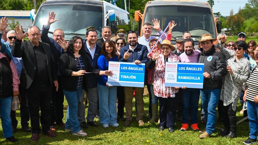 Nuevo transporte público rural beneficiará a cerca de 5 mil vecinos en Quilleco Nuevo transporte público rural beneficiará a cerca de 5 mil vecinos en Quilleco
