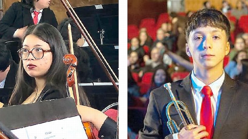 Jóvenes viajan hasta 12 horas semanales para ensayar en la Orquesta Sinfónica Juvenil de Los Lagos Jóvenes viajan hasta 12 horas semanales para ensayar en la Orquesta Sinfónica Juvenil de Los Lagos